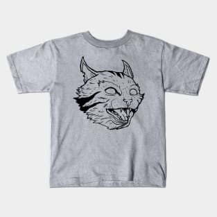 Cat Linework Kids T-Shirt